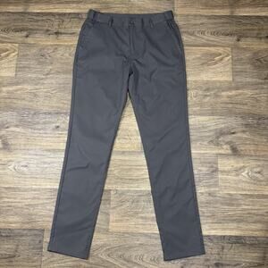 Jack Archer Pants Mens 33x34 (actual 33x33) Charcoal Slim Fit Performance Chino